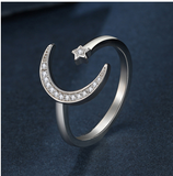 Moon Star Matching Ring